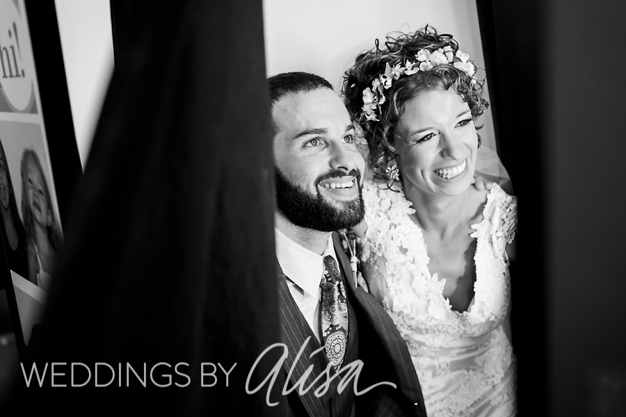 Candid, fun, wedding at museum in Pittsburgh